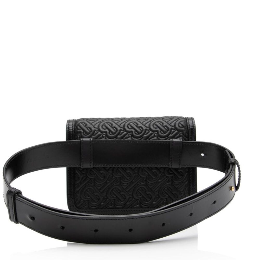 Burberry TB Monogram Embossed Leather Belt Bag - Picture 3 of 15